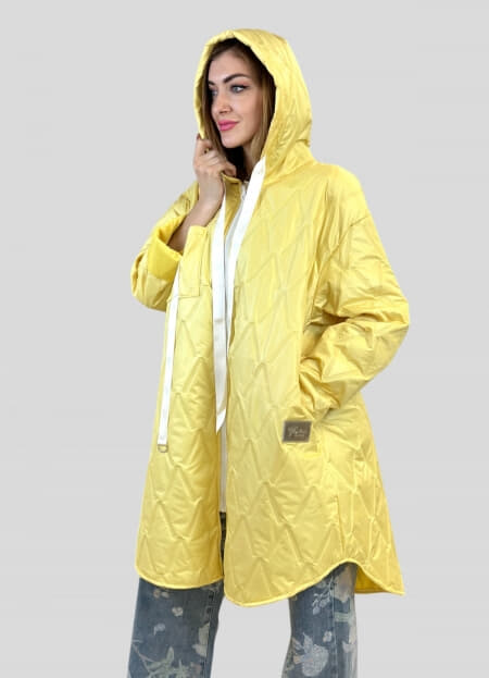 μπουφάν λεπτό καπιτονέ oversize