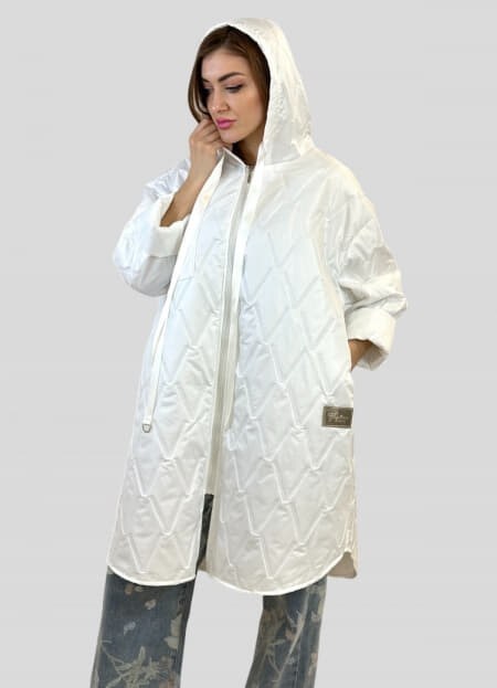 μπουφάν λεπτό καπιτονέ oversize