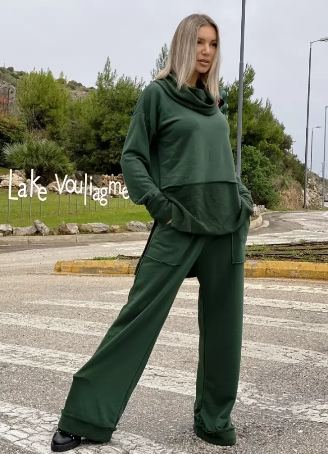 σετ φούτερ φόρμες σε φαρδιά γραμμή