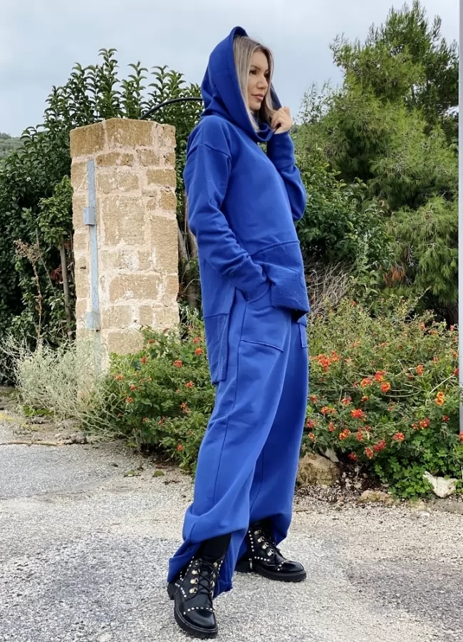 σετ φούτερ φόρμες σε φαρδιά γραμμή